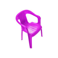 SILLA PLAS CHICOS MORADO