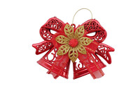 ADORNO NAVIDEÑO CAMPANA 15 CM WZ85EB
