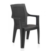 SILLA PLAS ETERNA RATAN C/B