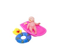 BEBE C/BAÑERA+ACCESORIOS