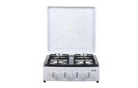 COCINA 4 QUEMADORES C/TAPA BL KGC-422 KONIX